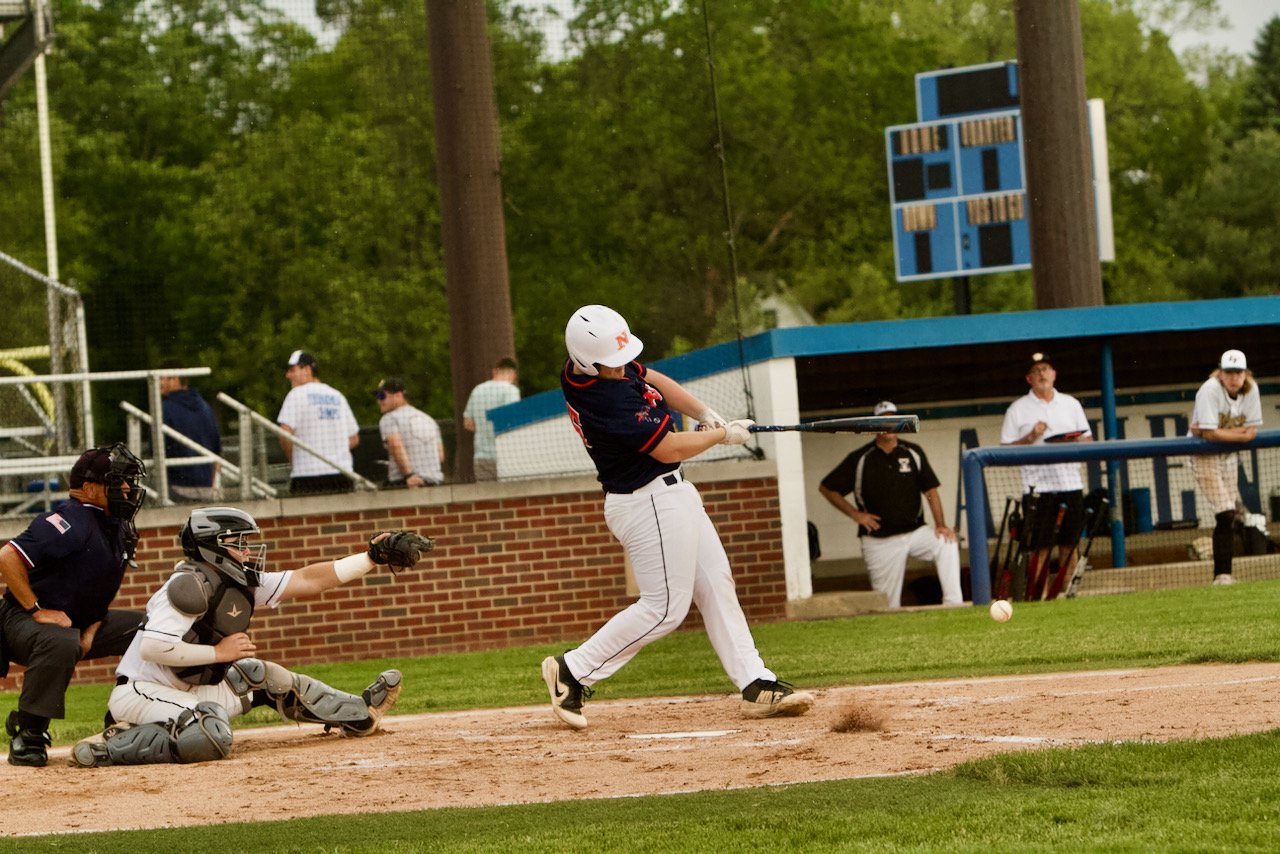 Dylan Braun will be a senior next year for the Chargers. He took over the every day catching duties this season.